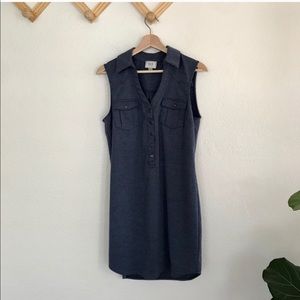 Eci | blue sleeveless dress size medium